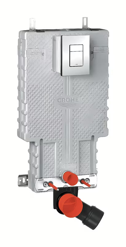 Grohe Uniset stelaż podtynkowy do WC z przyciskiem spłukującym Skate Cosmopolitan w kolorze chrom