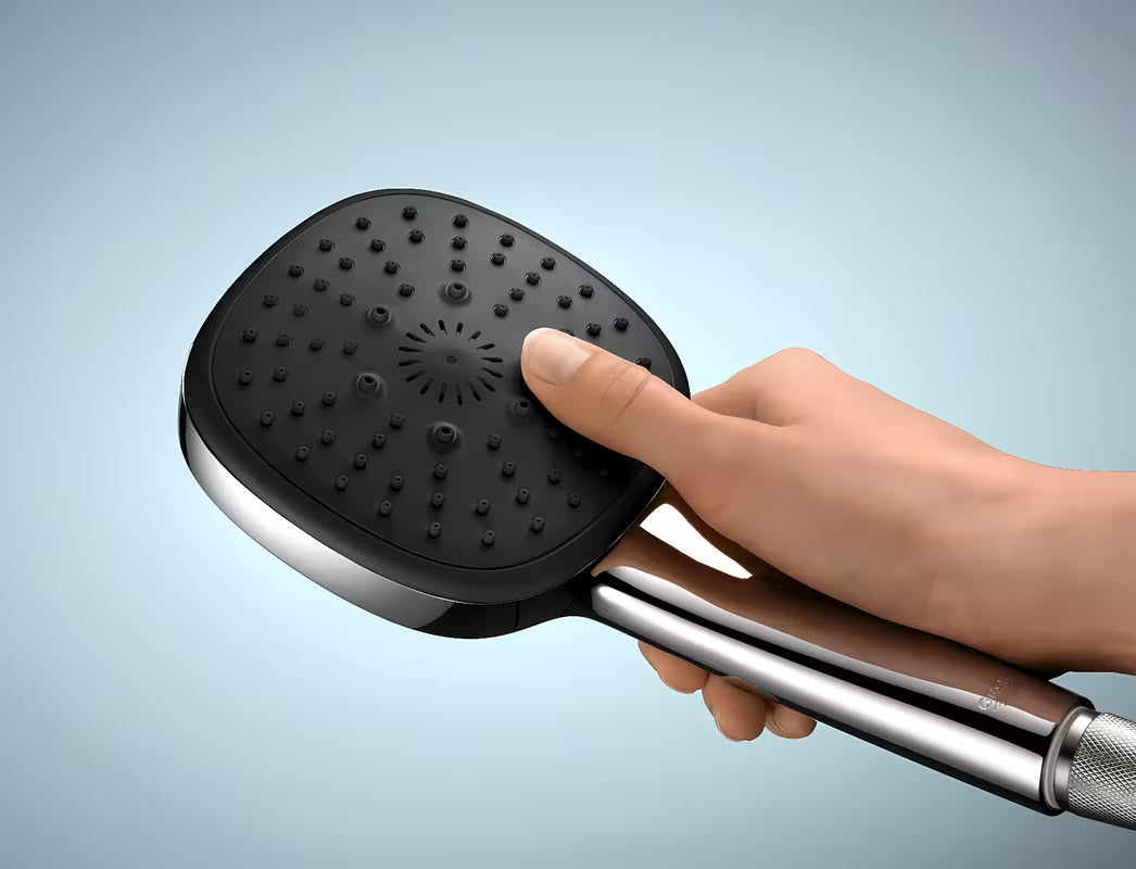 Słuchawka prysznicowa Grohe Vitalio Comfort w chromie z dwoma strumieniami Rain i Jet