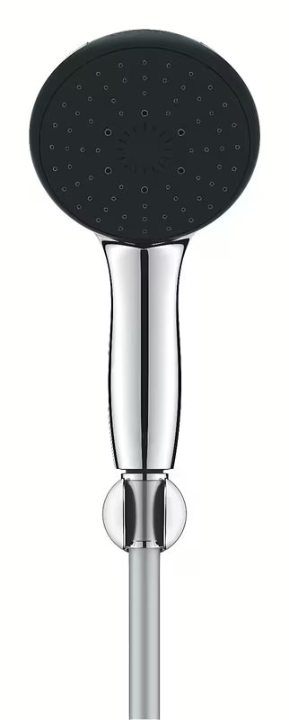 Grohe Vitalio Start zestaw wannowy w chromie ze słuchawką prysznicową, uchwytem i wężem prysznicowym 1750 mm.