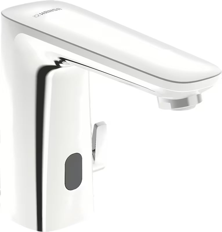 Hansa Electra sensorowa stojąca bateria umywalkowa w błyszczącym chromie