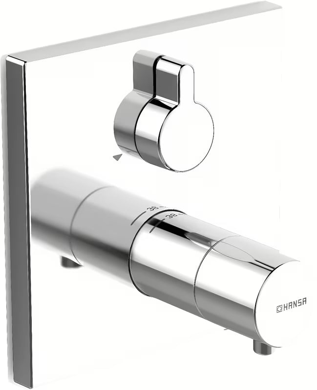 Hansa Varox Pro podtynkowa termostatyczna prysznicowa i bateria wannowa w chromie