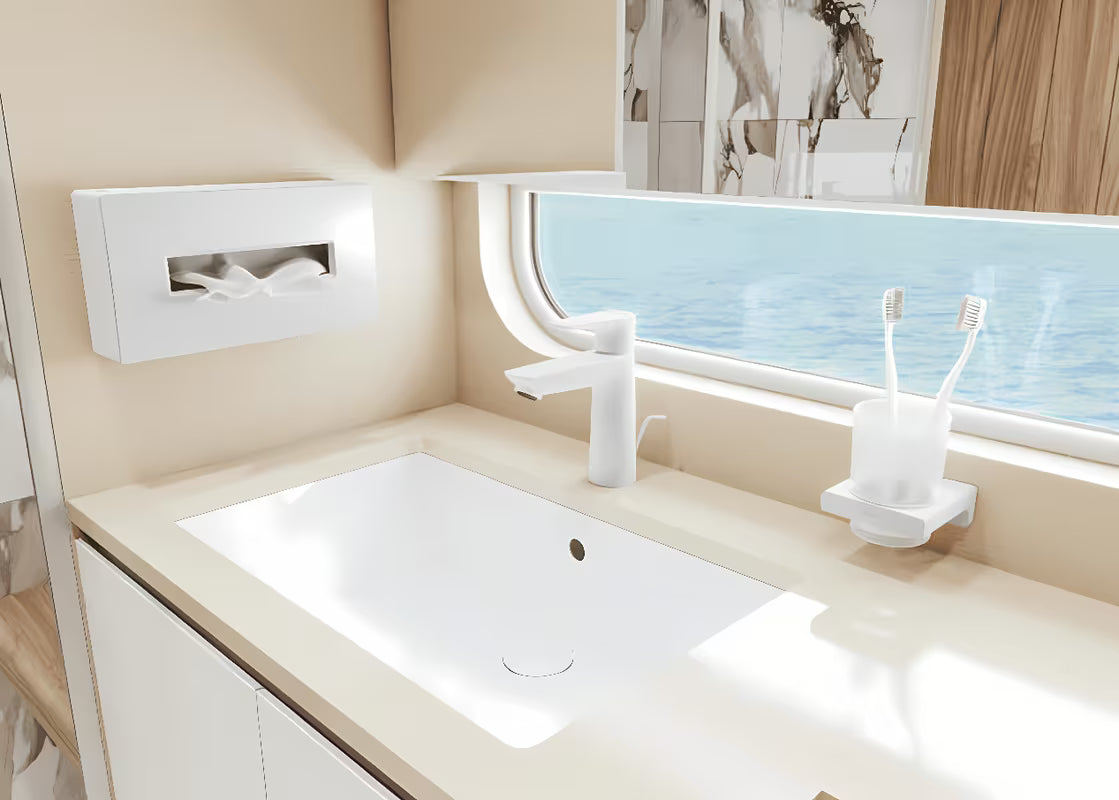 Hansgrohe addstoris uchwyt na szklankę i szczoteczki szklanka w komplecie w matowym białym wykończeniu