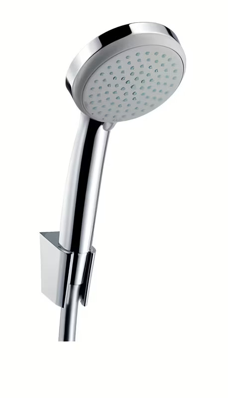 Hansgrohe Croma 100 wannowy zestaw prysznicowy w chromie ze słuchawką prysznicową 100 mm, uchwytem i wężem