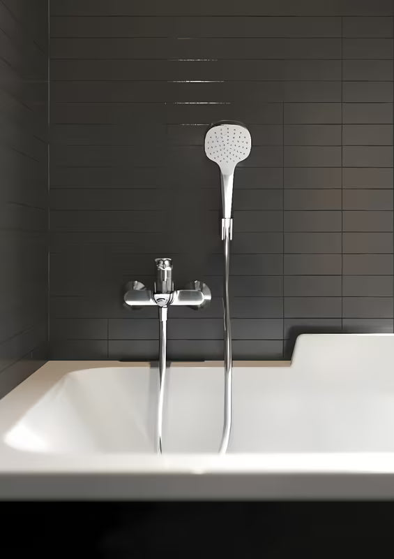 Hansgrohe Croma Select zestaw wannowy ze słuchawką prysznicową 110 mm w wykończeniu biały/chrom