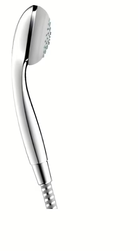 Rączka prysznicowa Hansgrohe Crometta 85 w chromie o średnicy 85 mm i z jednym rodzajem strumienia
