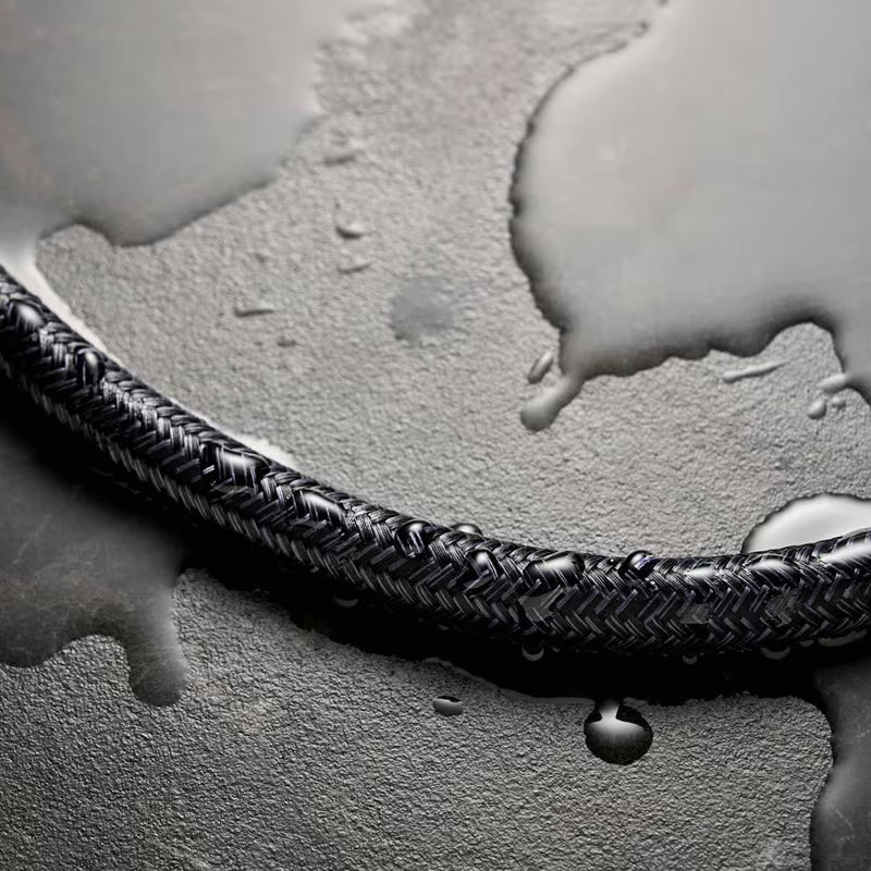Hansgrohe Designflex tekstylny wąż prysznicowy 1,25 m w kolorze matowej czerni z przyłączem G ½