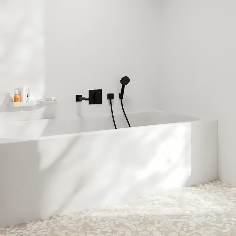Hansgrohe duoturn E podtynkowa bateria prysznicowa pro 2 odbiorniki w matowej czerni