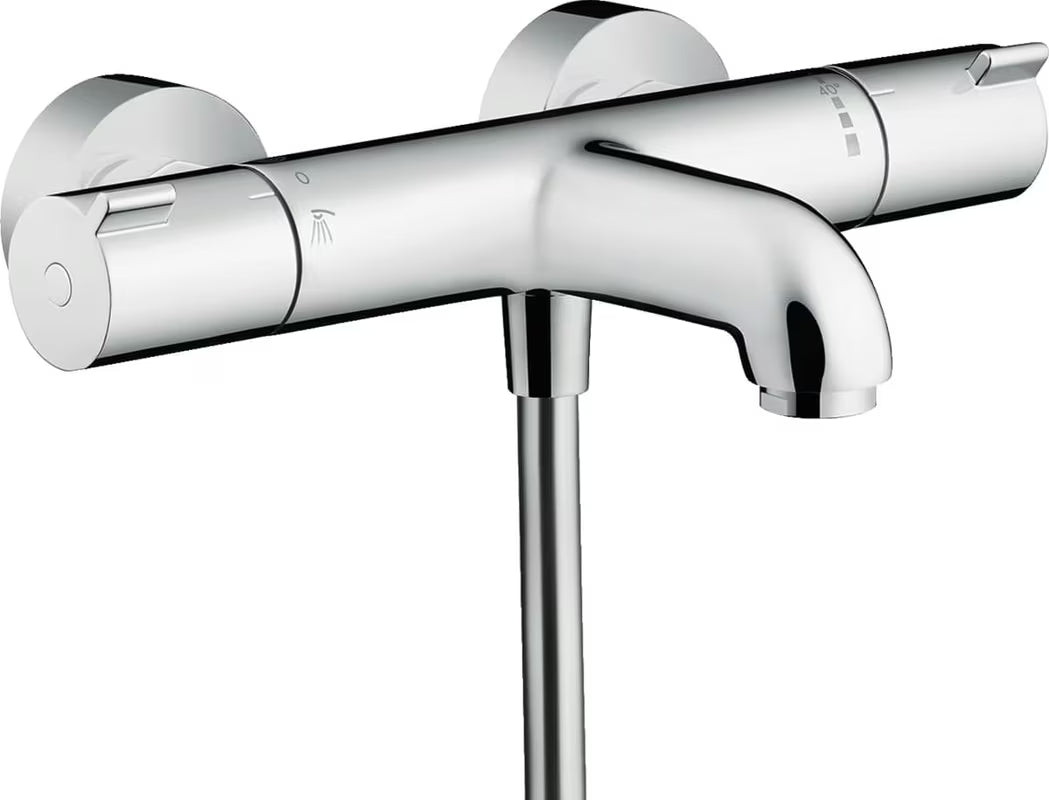 Hansgrohe Ecostat 1001 CL termostatyczna ścienna bateria wannowa w wykończeniu chrom
