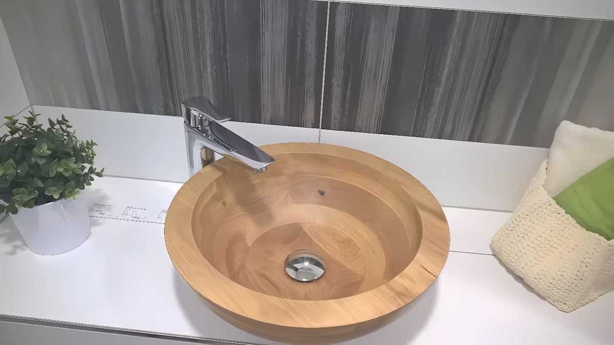 Wysoka bateria umywalkowa Hansgrohe HG248 w wykończeniu chrom bez odpływu