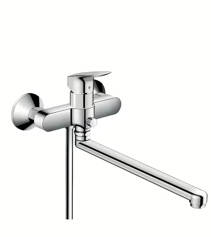 Hansgrohe Logis jednouchwytowa ścienna bateria wannowa w wykończeniu chromowanym