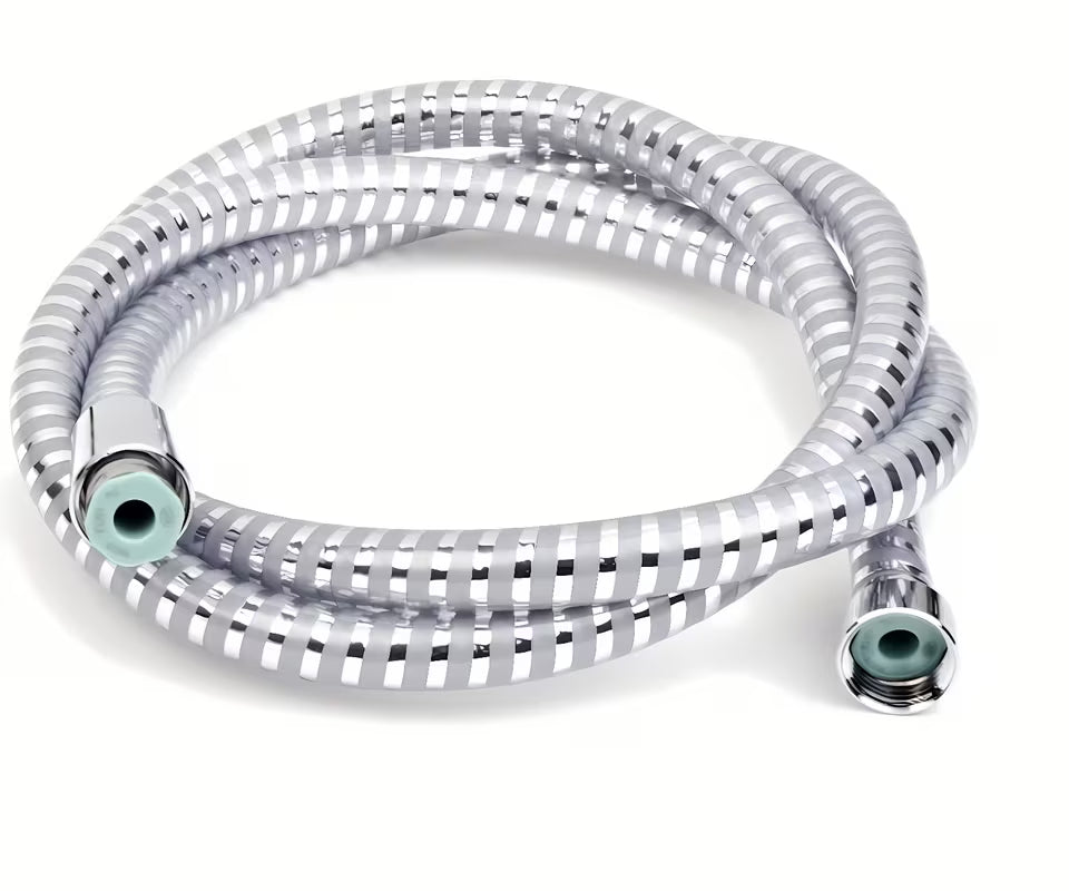 Wąż prysznicowy Hansgrohe Metaflex w wykończeniu chrom, długość 1,25 m, z gwintem G ½.