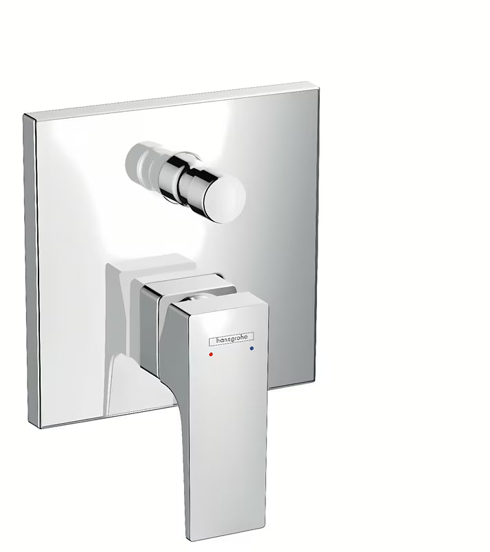 Hansgrohe Metropol podtynkowa jednouchwytowa bateria chromowana z przełącznikiem pro do wanny i prysznica