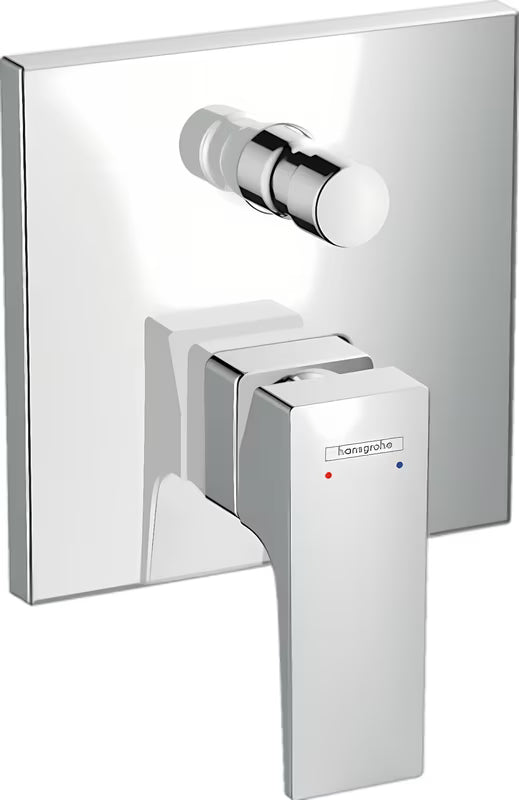 Hansgrohe Metropol podtynkowa wannowo-bateria prysznicowa w wykończeniu chrom z dźwignią