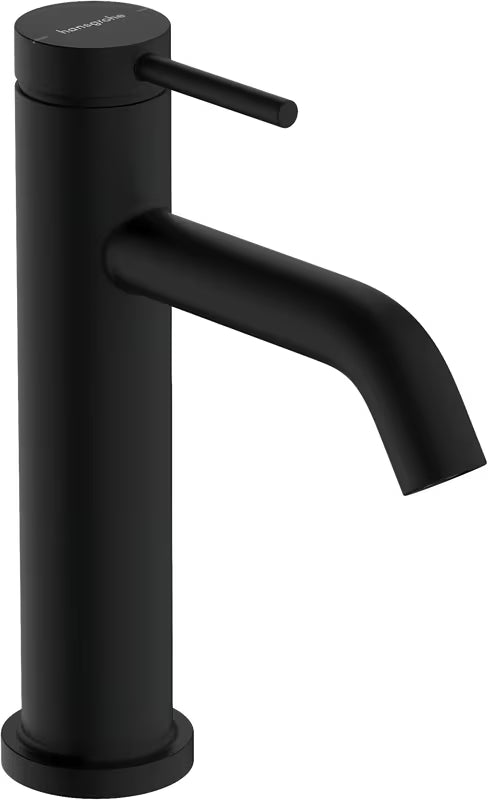 Hansgrohe Tecturis S 110 bateria umywalkowa jednouchwytowa w matowej czerni z odpływem