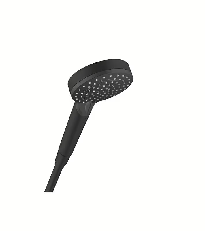 Słuchawka prysznicowa hansgrohe Vernis Blend Vario 100 mm w matowej czerni z dwoma strumieniami Rain i IntenseRain
