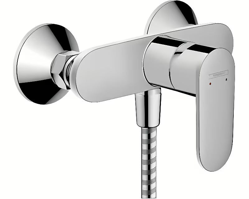Hansgrohe Vernis Blend natryskowa jednouchwytowa bateria ścienna w wykończeniu chrom