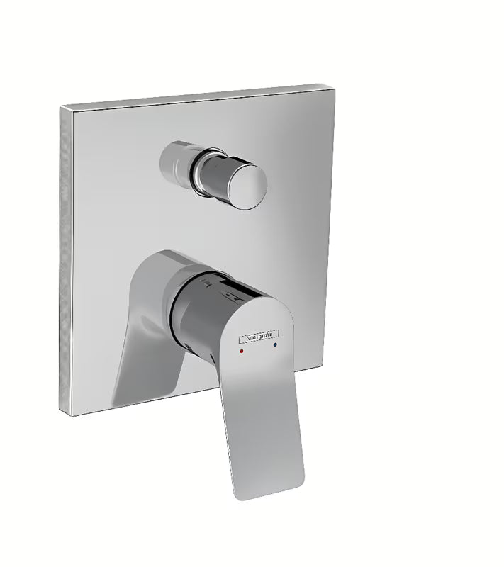 Hansgrohe Vivenis podtynkowa jednouchwytowa wannowa i bateria prysznicowa w wykończeniu chromowanym