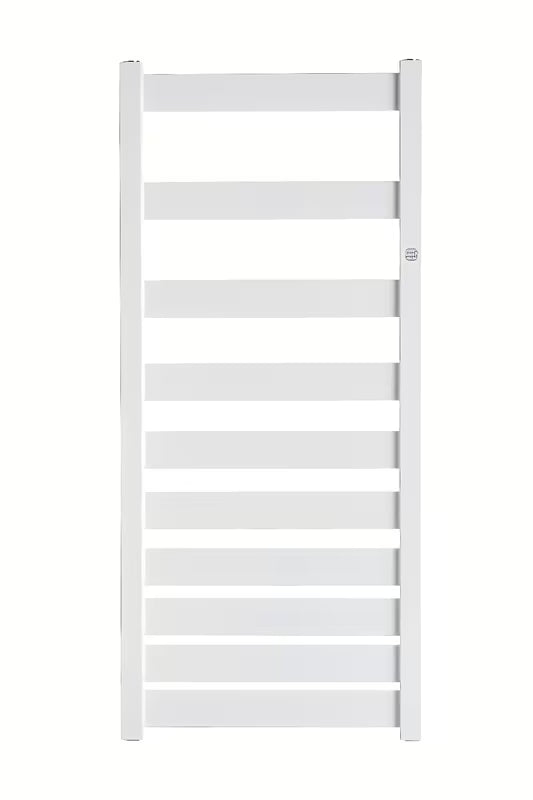Kombinowany grzejnik łazienkowy Hopa Belti Trick 157,3x50 cm w kolorze biały połysk pro łazienki