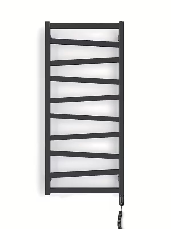 Elektryczny grzejnik łazienkowy House Level Zet 50x1341,4 cm w matowej czerni