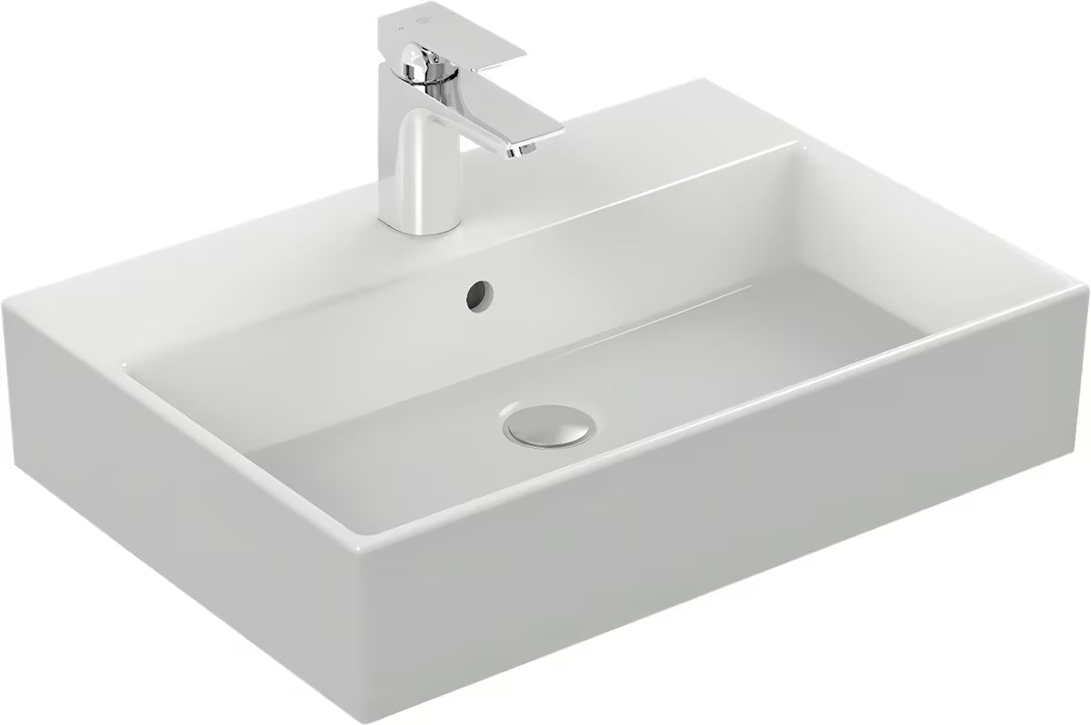 Ideal Standard Strada wiszące umywalka prostokątna w kolorze białym z otworem pro baterię pośrodku