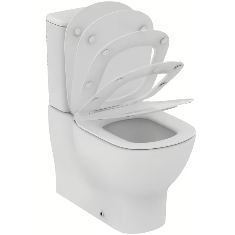 Ideal Standard Tesi KOMPAKT wc w kolorze białym bez zbiornika i bez WC deske
