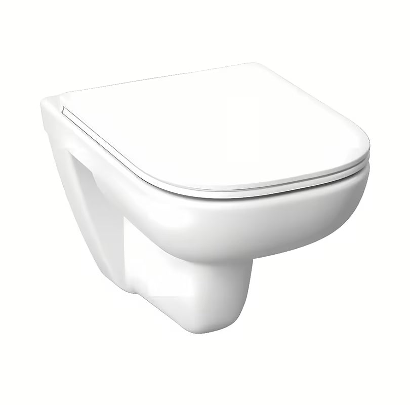 Miska WC Wisząca Jika Deep bez układu spłukującego w kolorze białym, w wersji Rimless