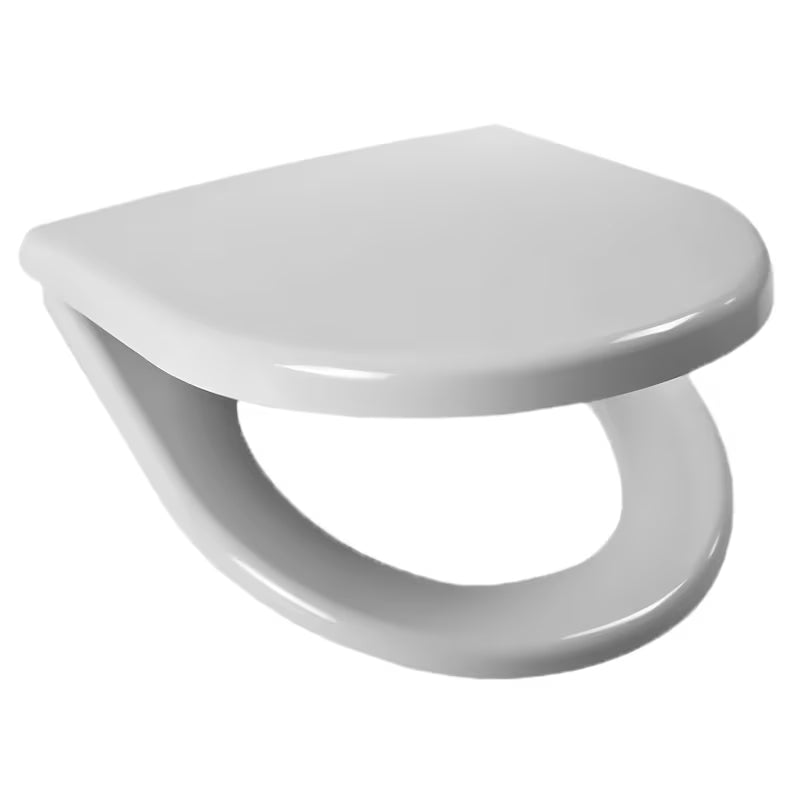 Biała DESKA sedesowa Jika Lyra Plus z duroplastu z soft Close i plastikowymi zawiasami