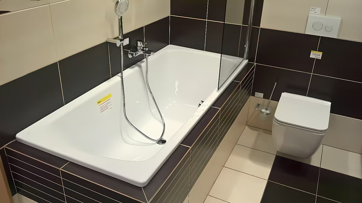 Wanna prostokątna Laufen Bolsena 170x75 cm ze stali emaliowanej z izolacją akustyczną