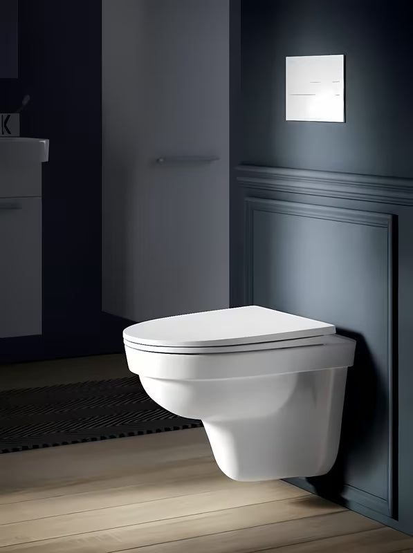 Biała DESKA sedesowa Laufen Pro Nordic z duroplastu z soft Close pro cichym i płynnym domykaniem.