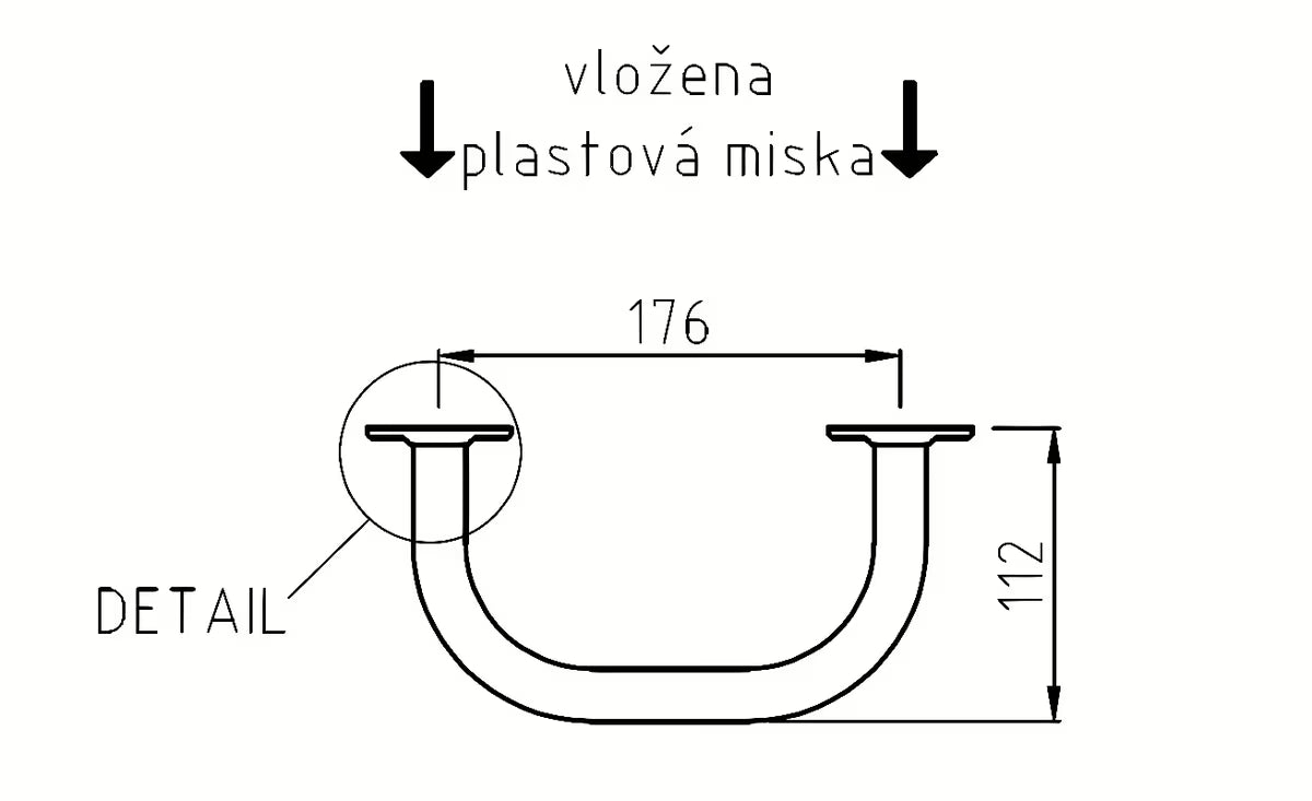 Elegancki ścienna mydelniczka Multi w wykończeniu chrom o zaokrąglonym wzornictwie