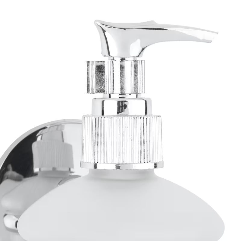Elegancki dozownik do mydła Multi Simple w wykończeniu chrome pro do codziennego użytku w łazience.