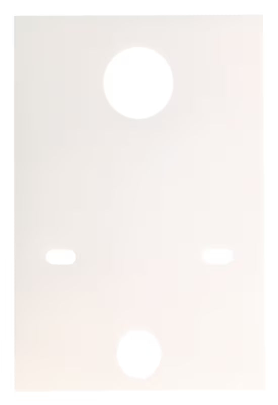 Wkładka dźwiękochłonna do pisuaru Multi pro do tłumienia hałasu i drgań między ścianą a pisuarem.