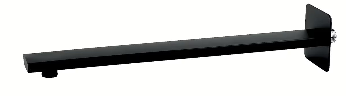 Czarny ramię prysznicowe Novaservis o długości 40 cm