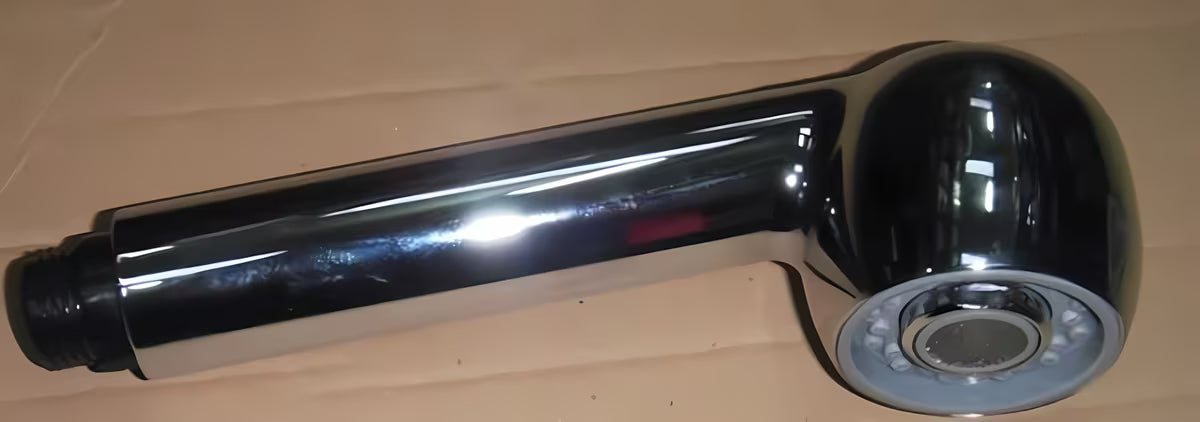 Chromowany element zamienny słuchawka prysznicowa Optima pro kompatybilny z baterią