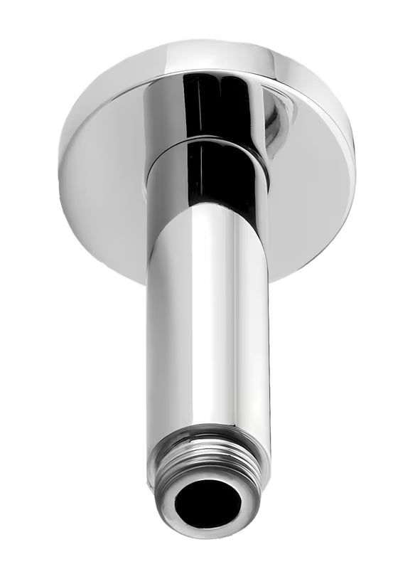 Sufitowe ramię prysznicowe Optima Chrome w wykończeniu chrom, długość 20 cm.