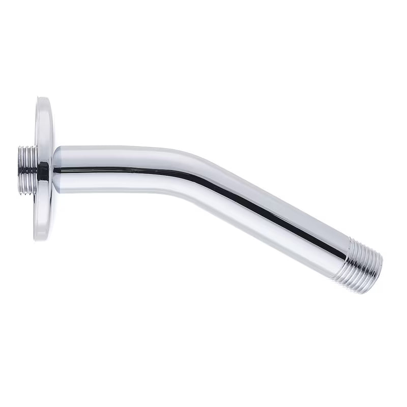 Ścienne ramię prysznicowe Optima Chrome o długości 14,5 cm w wykończeniu chrom