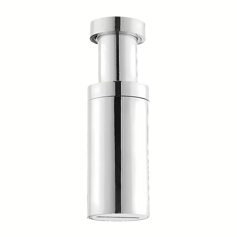 Chromowany designowy syfon umywalkowy Optima Chrome o średnicy 32 mm pro nowoczesnej łazienki.