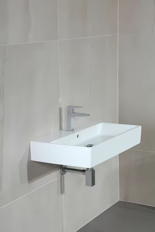 Designowy syfon umywalkowy Optima Chrome o średnicy 32 mm