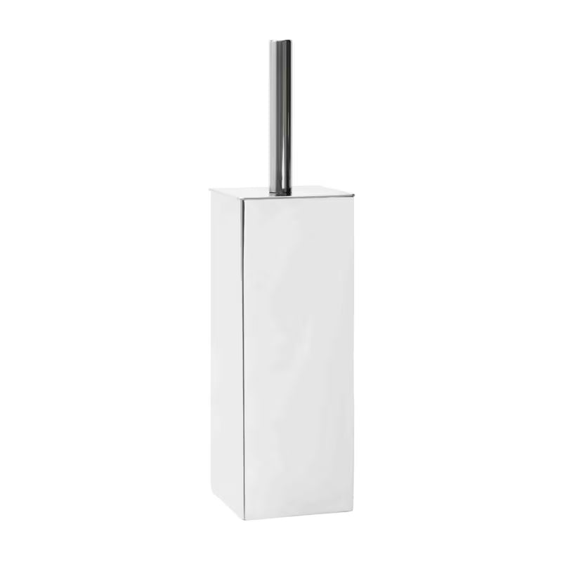 Optima Chrome wolnostojący SZCZOTKA do Wc o kwadratowym designie do łazienki