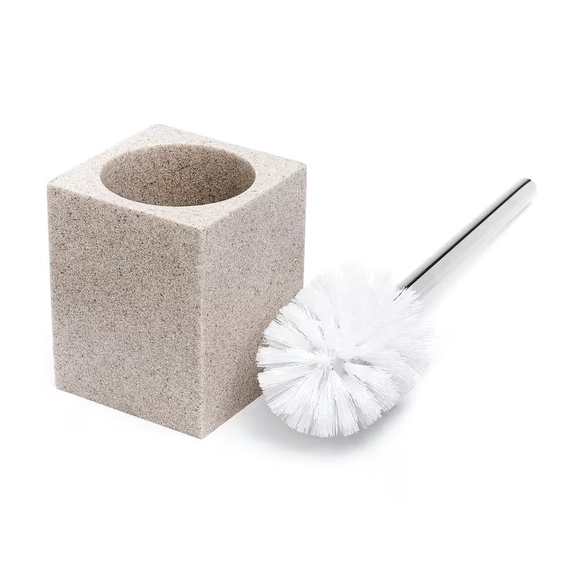 Wolnostojący SZCZOTKA do Wc Optima Supera z polyresinu w kolorze light-limestone
