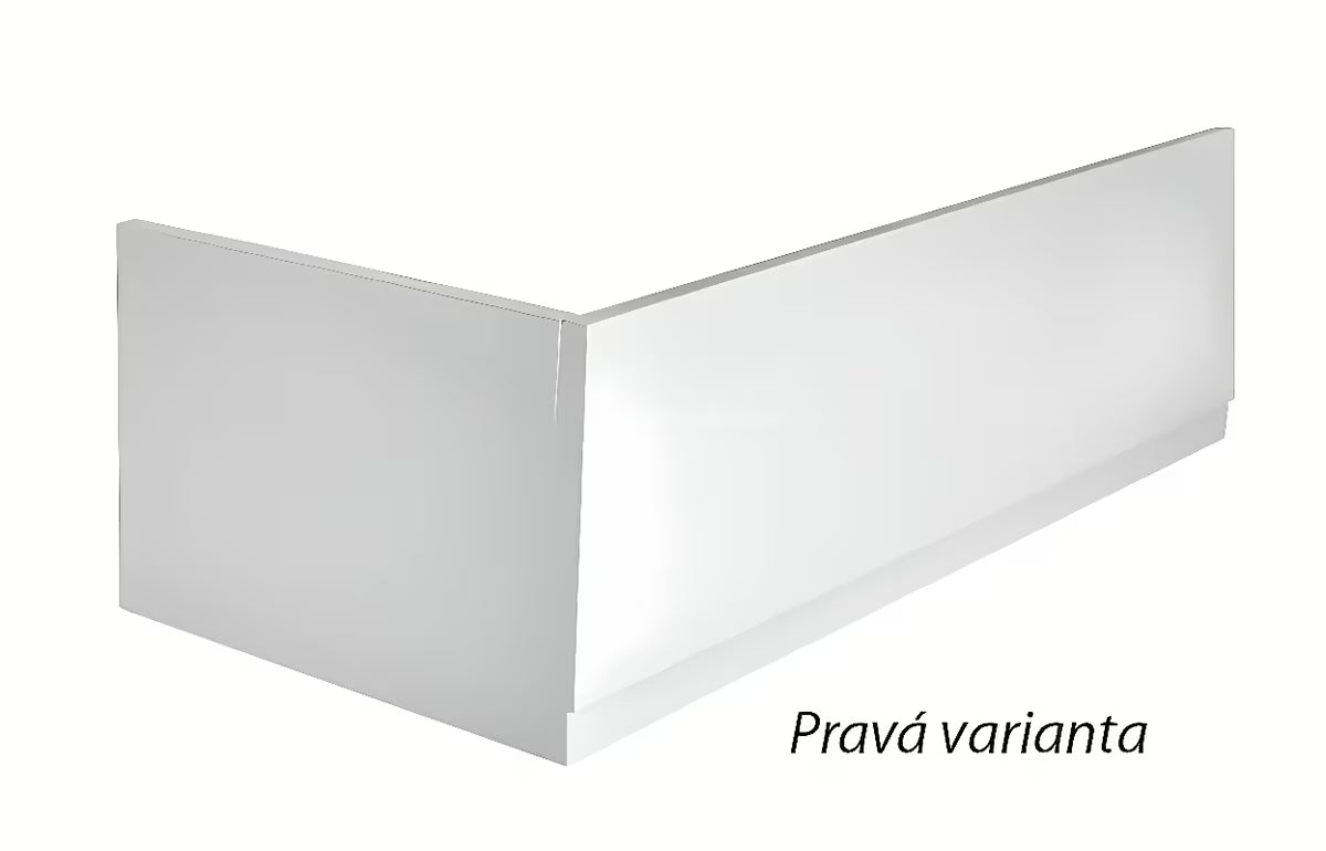 Panel akrylowy do wanny Polysan Plain przeznaczony pro obudowy wanny