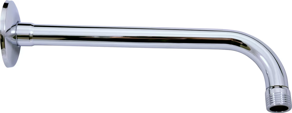 Chromowane ramię prysznicowe Rav Slezak pro montaż ścienny, długość 40 cm.
