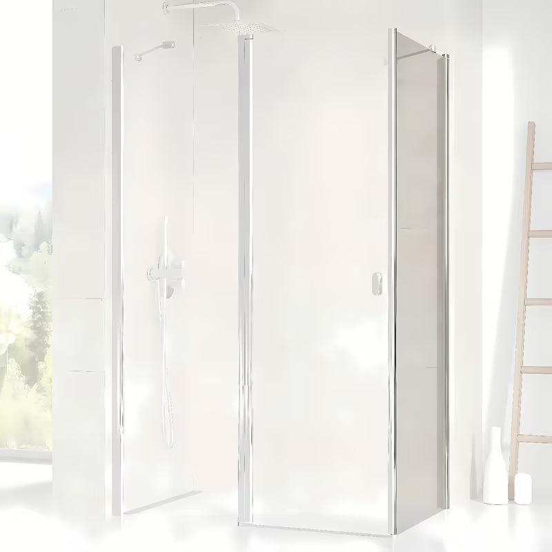 Ravak Chrome ścianka boczna do drzwi prysznicowych 80 cm w błyszczącym chromie z przezroczystym szkłem