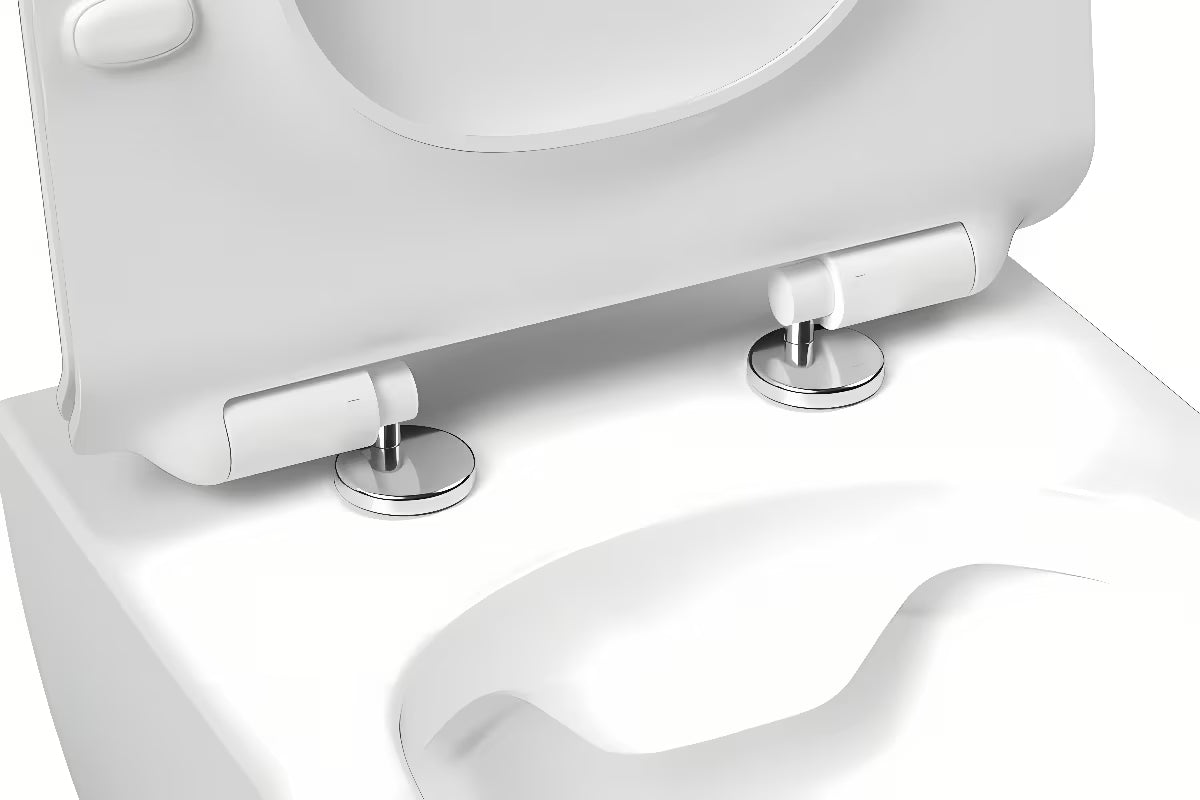 Biała DESKA sedesowa Ravak Vita Slim z duroplastu z systemem soft Close pro wolnoopadającym