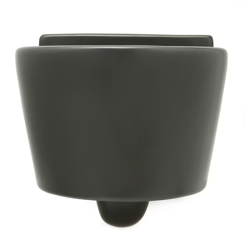 Miska WC Wisząca Roca Inspira w matowym kolorze onyks z bezkołnierzową miską Rimless i ukrytym mocowaniem.