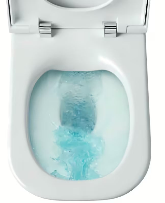 Biały miska WC wisząca Roca Nexo bez układu spłukującego z ukrytym mocowaniem