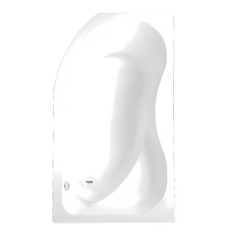 Roth Activa asymetryczna narożna wanna akrylowa prawa 170 x 90 cm