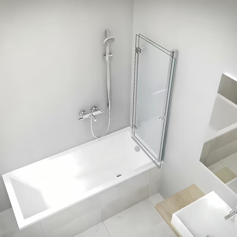 Prostokątna wanna akrylowa Roth Kubic Neo 160x80 cm w nowoczesnym wzornictwie