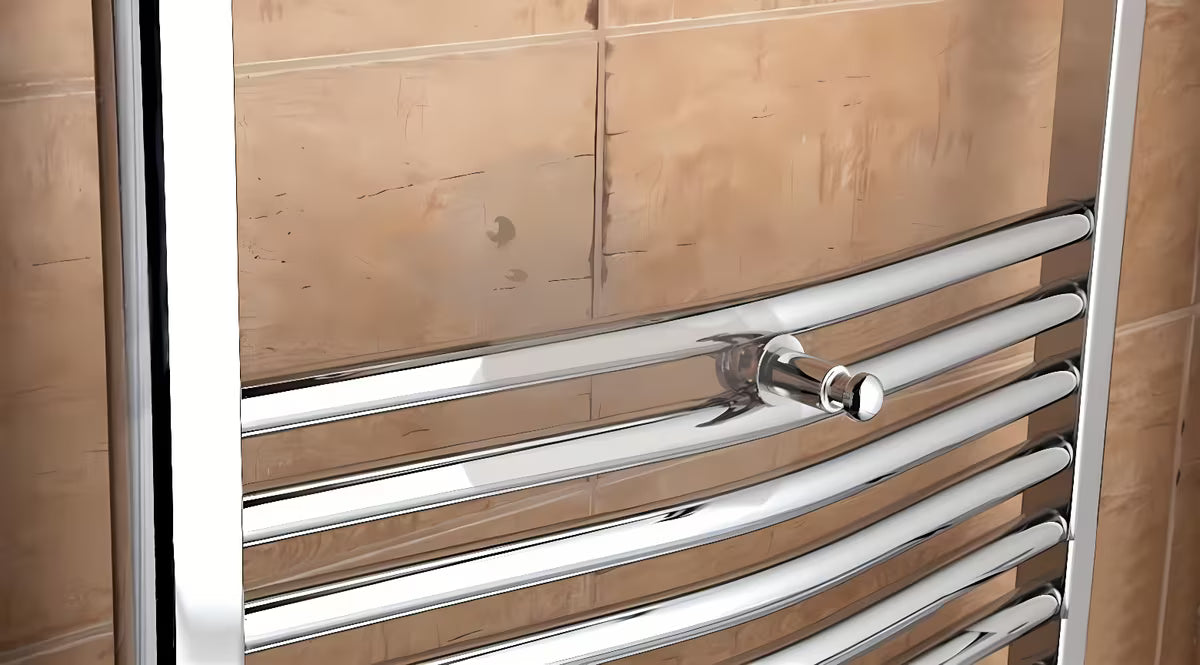 Chromowany haczyk SIKO S-Line z metalu pro do wieszania ręczników i szlafroków w łazience