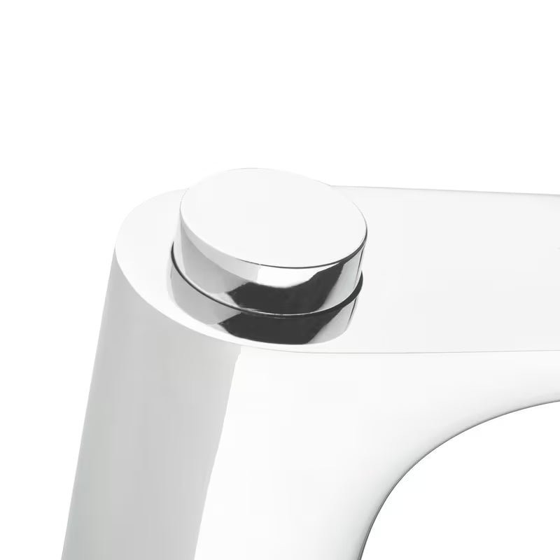 Chromowana bateria wannowa S-Line Pro na krawędź wanny z zestawem prysznicowym i z dźwignią.